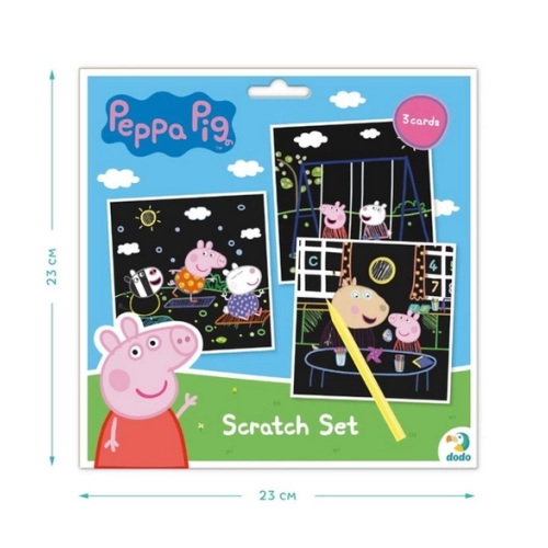 Zdrapka artystyczna Świnka Peppa 200186